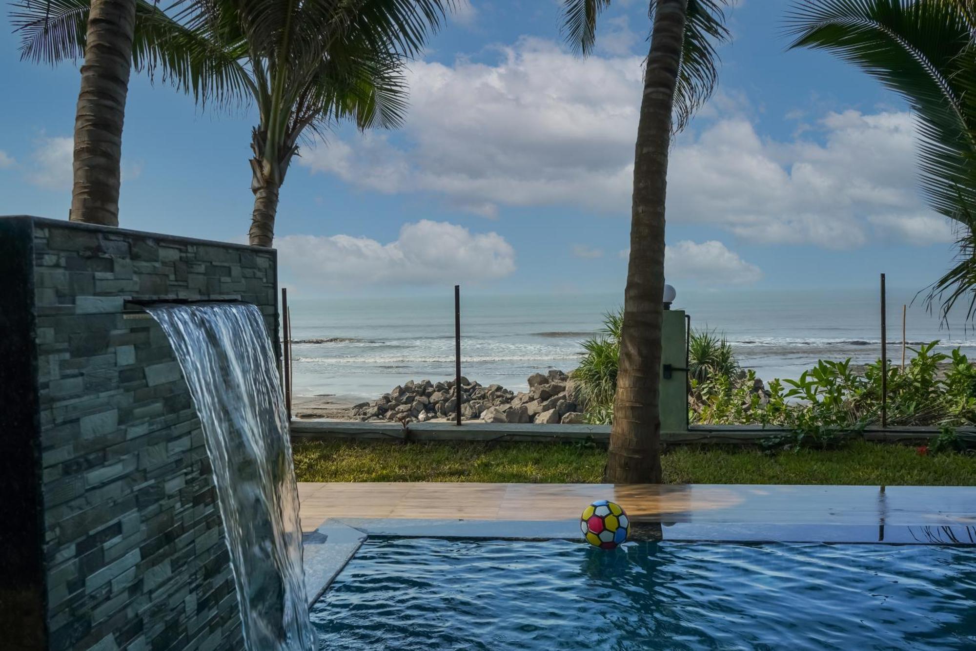 En Ocean Infinity Pool Villa Overlooking Sea ,Beach Touch 阿里巴格 外观 照片