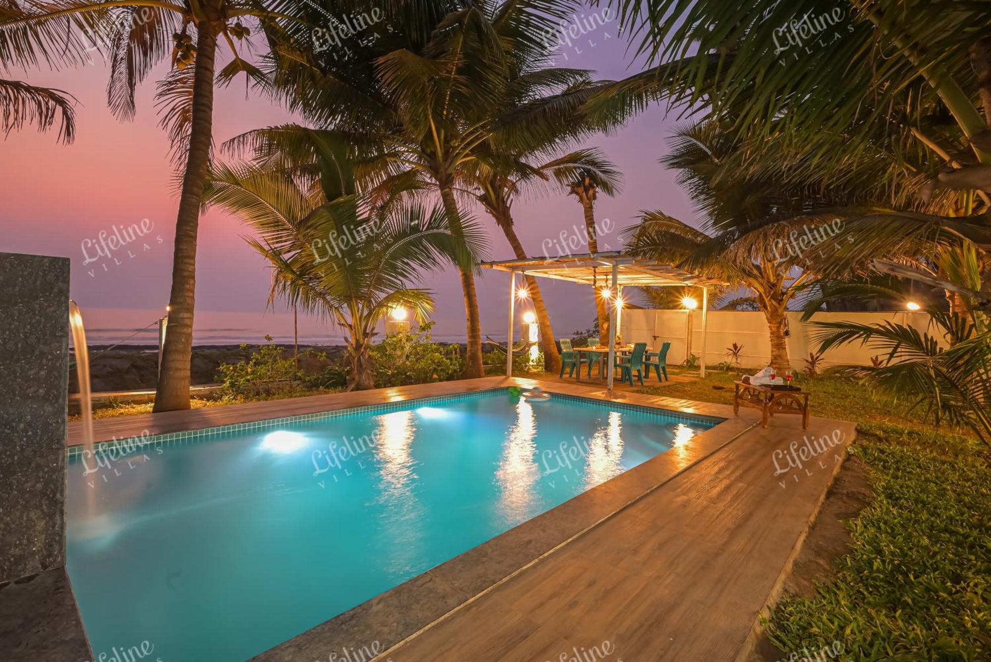 En Ocean Infinity Pool Villa Overlooking Sea ,Beach Touch 阿里巴格 外观 照片