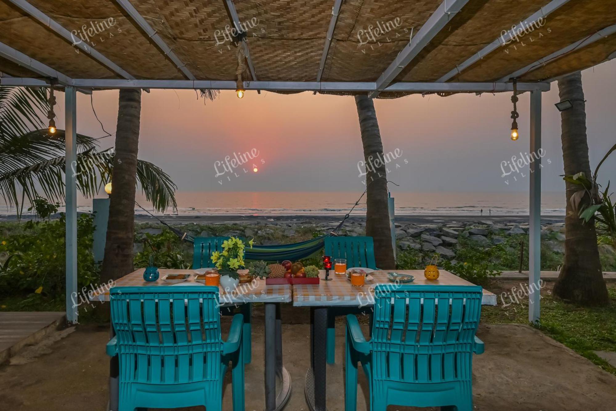 En Ocean Infinity Pool Villa Overlooking Sea ,Beach Touch 阿里巴格 外观 照片