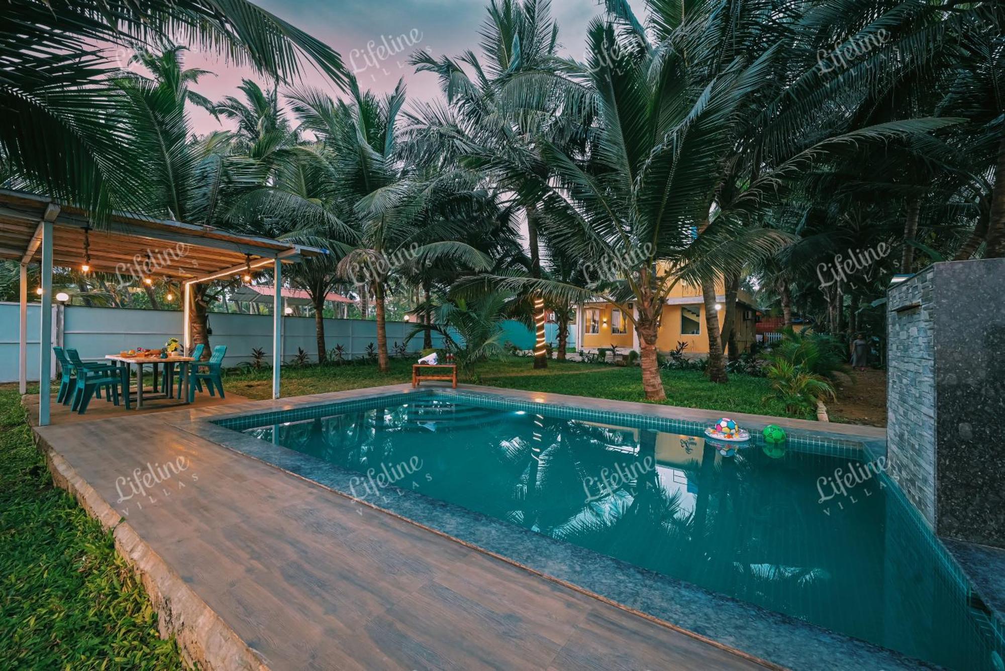 En Ocean Infinity Pool Villa Overlooking Sea ,Beach Touch 阿里巴格 外观 照片